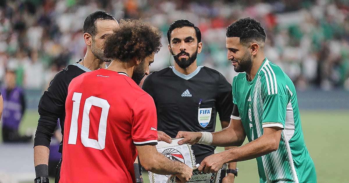 نتيجة مباراة مصر والجزائر في تحضيرات تصفيات كأس العالم 2026