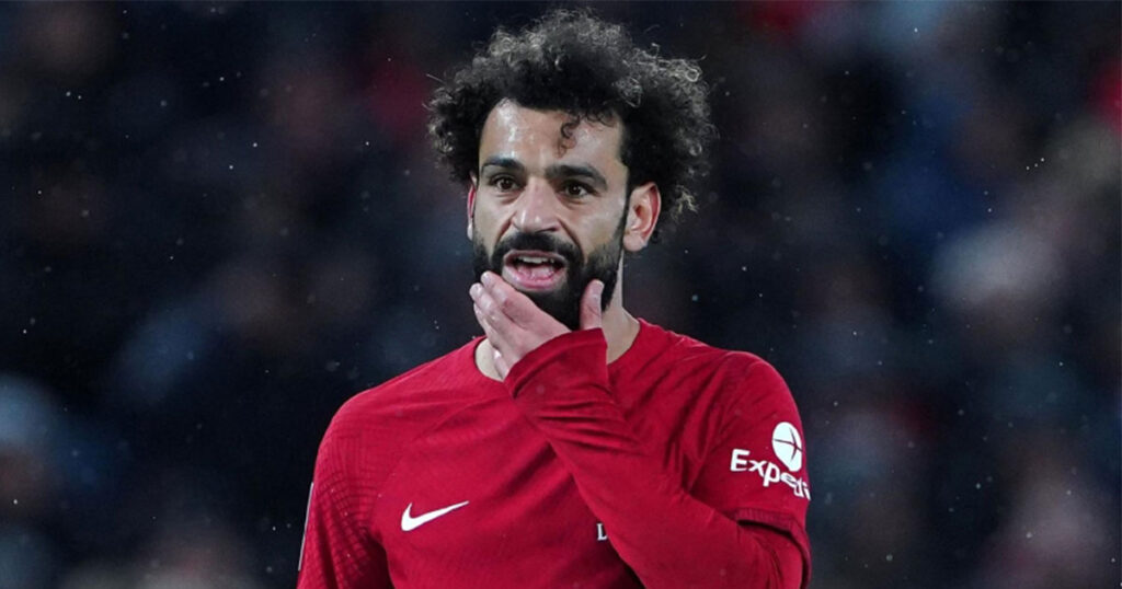 محمد صلاح بقميص ليفربول موسم 2022