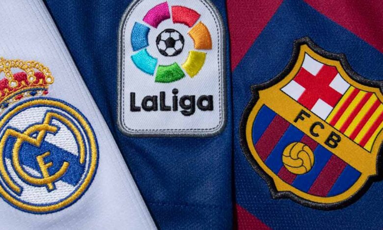 موعد مباراة برشلونة وريال مدريد في الدوري الإسباني والقنوات الناقلة