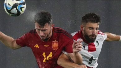 مباراة إسبانيا وجورجيا في تصفيات اليورو
