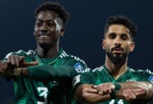 احتفال صالح الشهري - مباراة السعودية والأردن في تصفيات كأس العالم