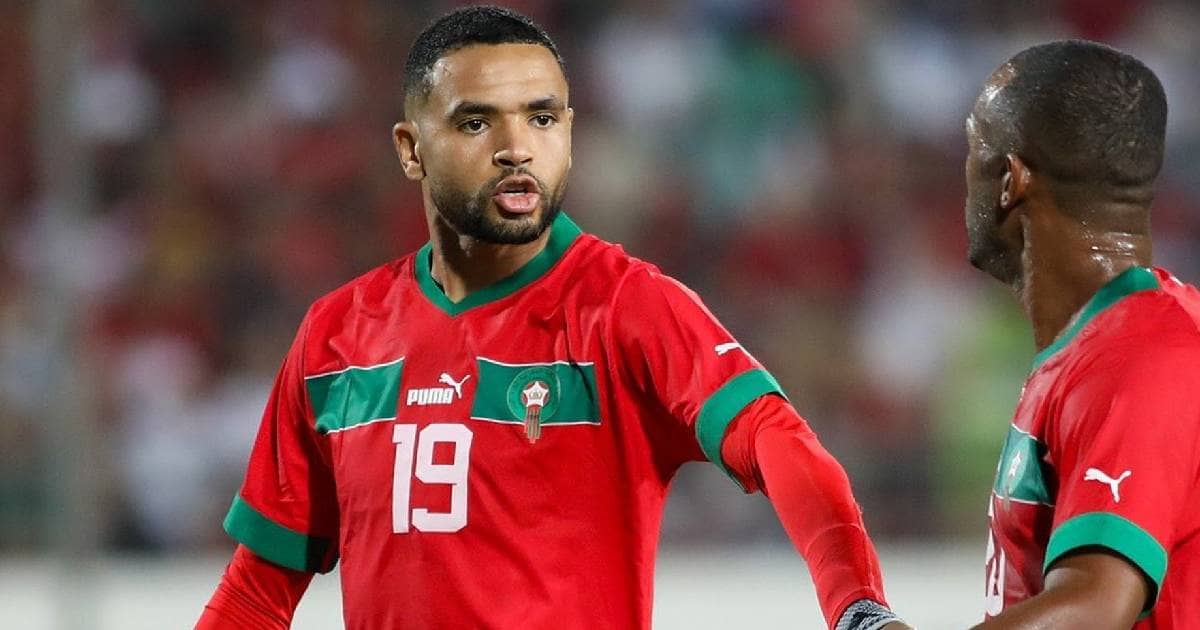 لاعب المنتخب المغربي الأول لكرة القدم يوسف نصيري