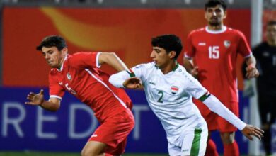 منتخب العراق ضد منتخب سوريا تحت 20 سنة في كأس أمم آسيا للشباب 2023