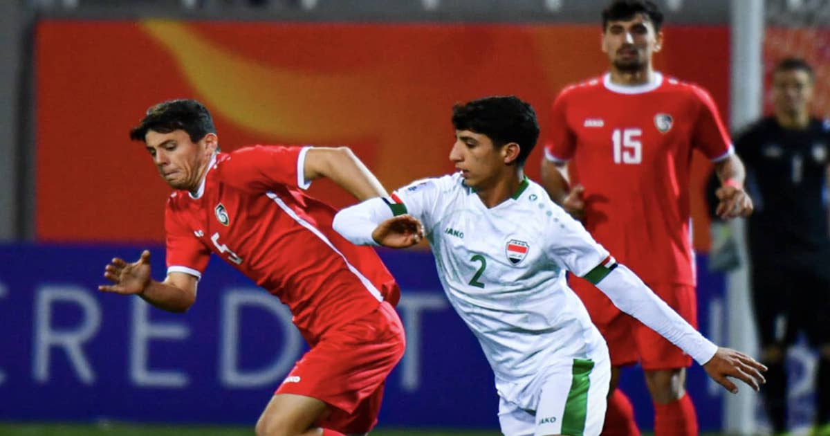 منتخب العراق ضد منتخب سوريا تحت 20 سنة في كأس أمم آسيا للشباب 2023