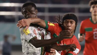 سليماني سانوغو لاعب منتخب مالي تحت 17 سنة