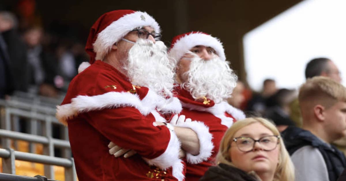 جمهور كرة القدم الانجليزي خلال فترة الاعياد