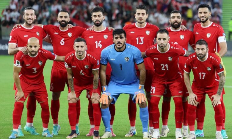 موعد مباراة سوريا وميانمار في تصفيات كأس العالم والقنوات الناقلة
