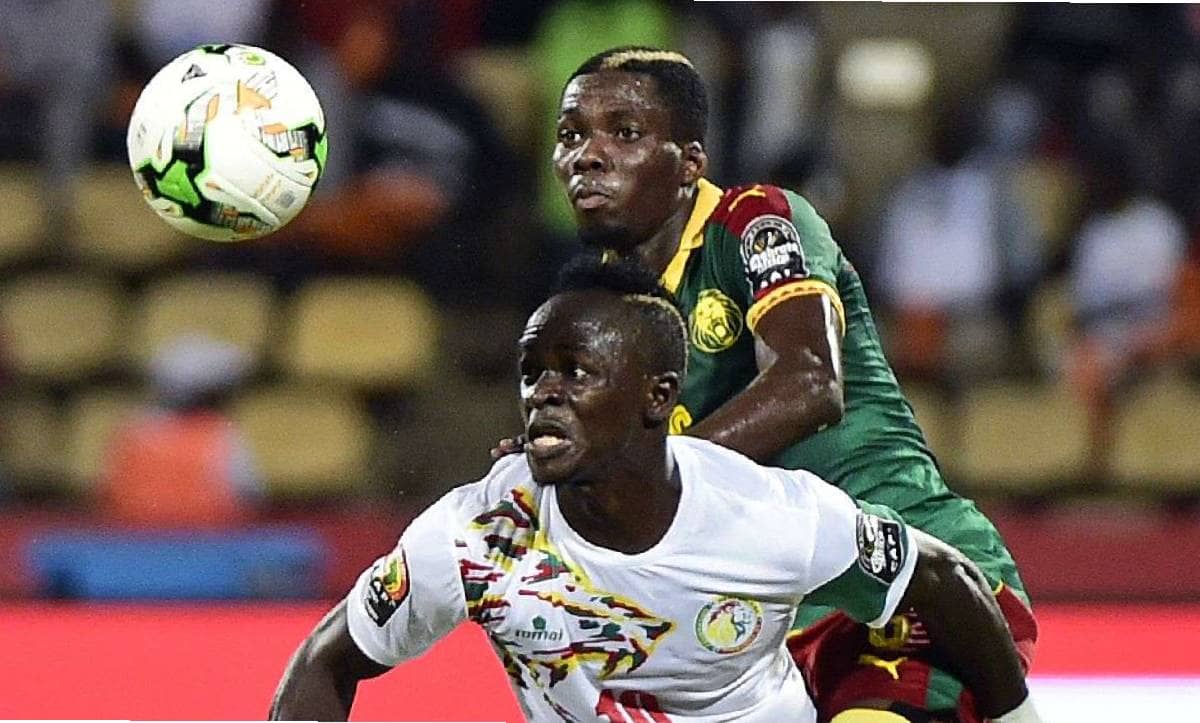 تاريخ مواجهات منتخب السنغال أمام الكاميرون ساديو ماني - لقطة لمباراة السنغال والكاميرون