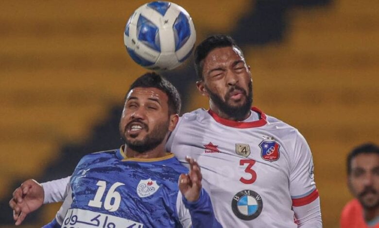 صورة من مباراة الكويت والشباب