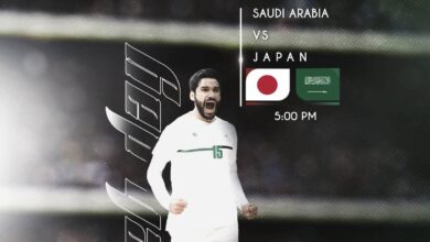 نتيجة مباراة السعودية واليابان في كأس آسيا لكرة اليد