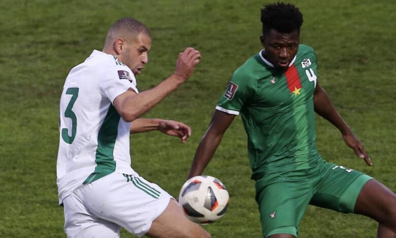 موعد مباراة الجزائر وبوركينا فاسو في كأس أمم إفريقيا والقنوات الناقلة