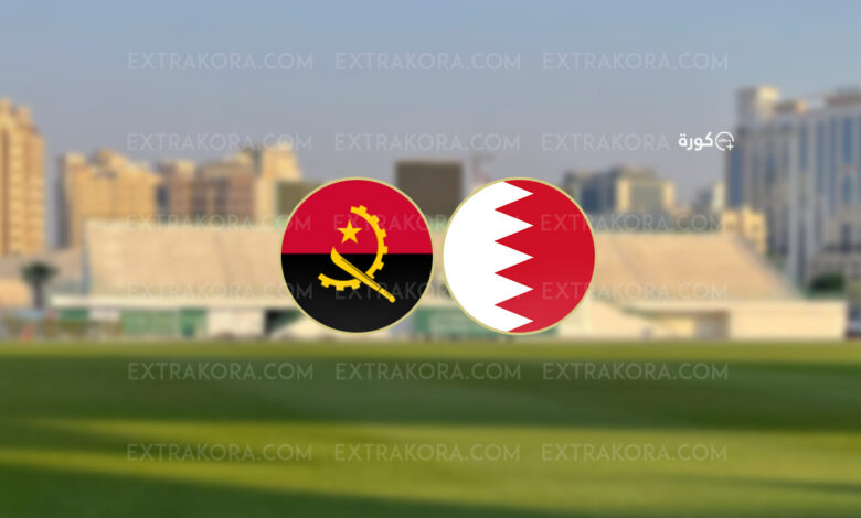 صورة علم البحرين وأنغولا