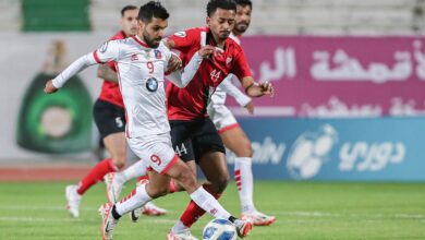 صورة من مباراة الكويت وخيطان في الجولة 14 من دوري زين