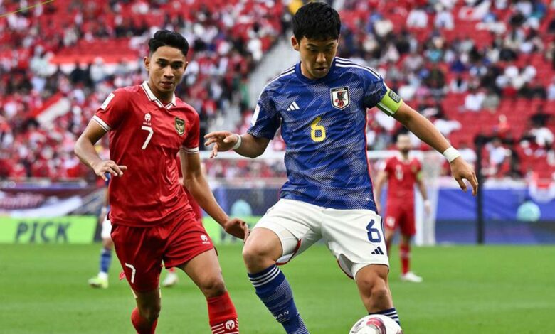 نتيجة مباراة اليابان وإندونيسيا في كأس آسيا