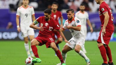نتيجة مباراة فلسطين وقطر في ثمن نهائي كأس آسيا