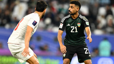 نتيجة مباراة الإمارات وإيران في كأس آسيا