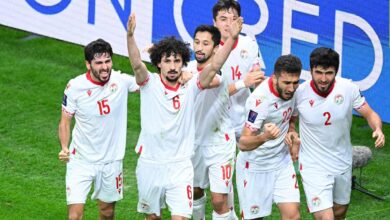 نتيجة مباراة الإمارات وطاجيكستان في ثمن نهائي كأس آسيا