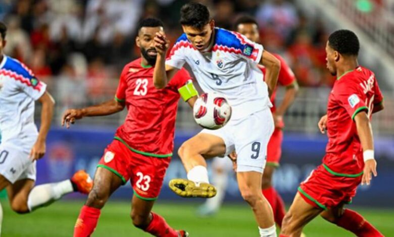 نتيجة مباراة عمان وتايلاند في كأس آسيا