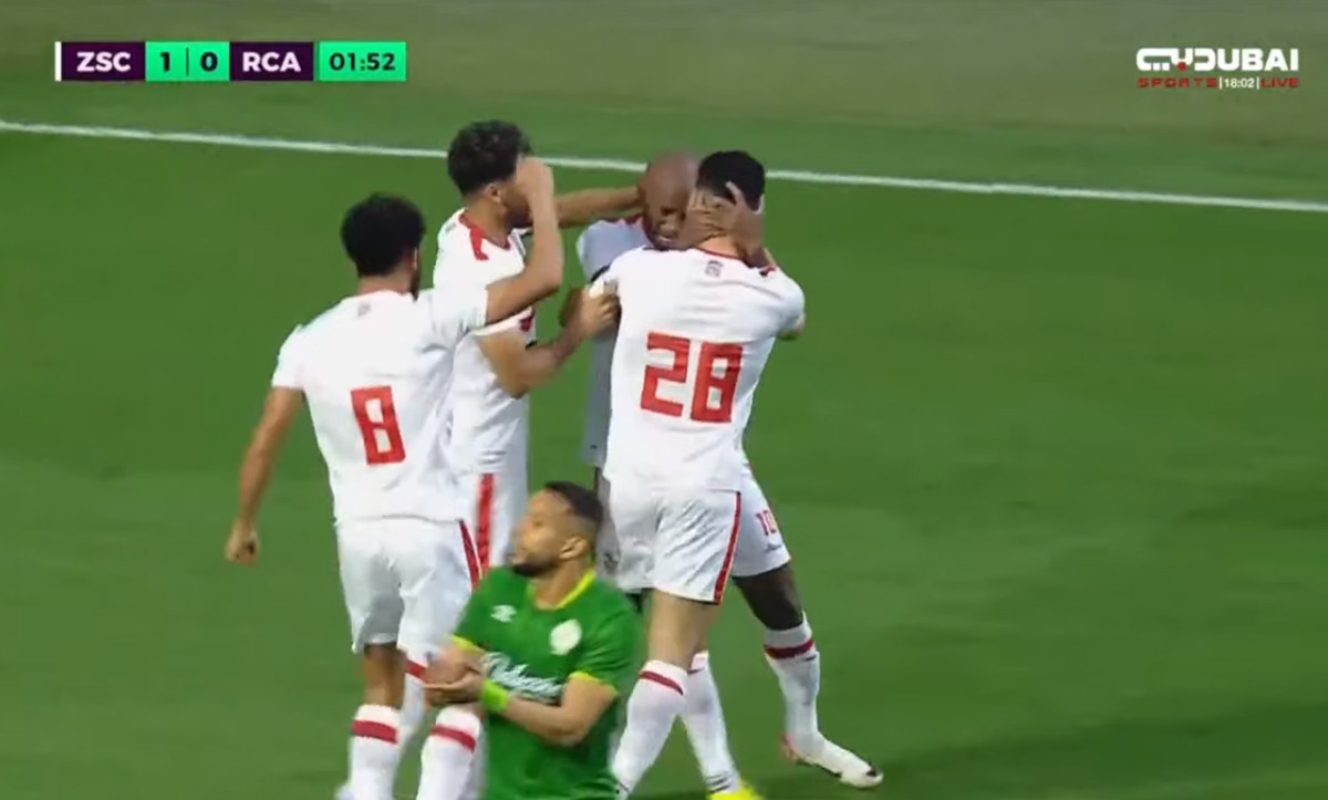 شيكابالا يُسحر جمهور الزمالك أمام الرجاء في بطولة دبي