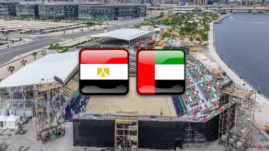 مصر ضد الامارات في كأس العالم لكرة القدم الشاطئية
