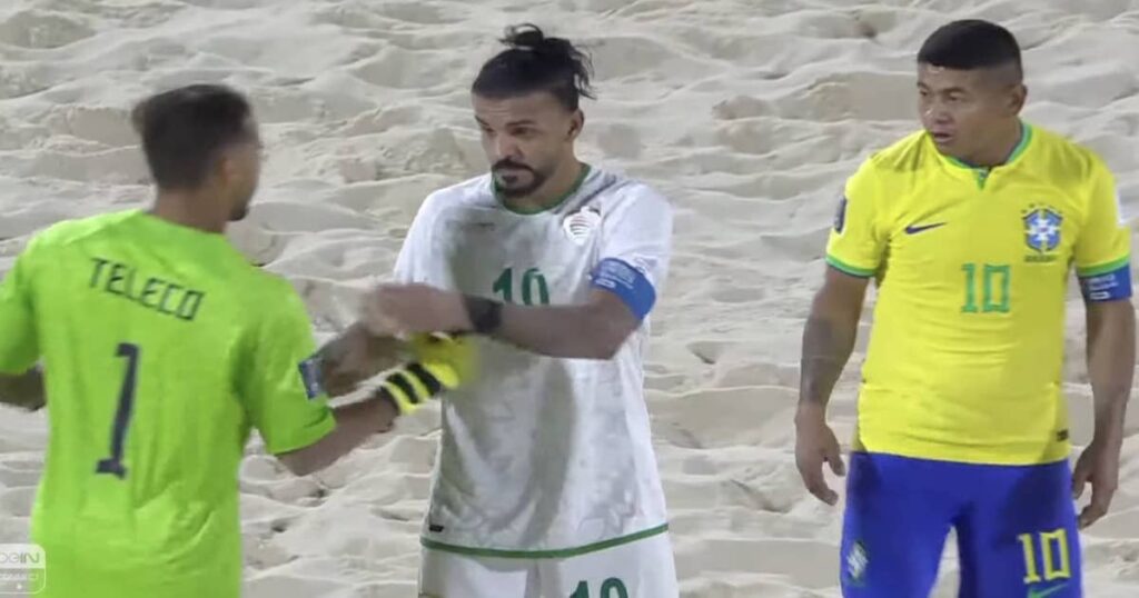 ملخص مباراة عُمان والبرازيل في كأس العالم الشاطئية