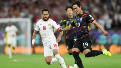نتيجة مباراة الأردن وكوريا الجنوبية في نصف نهائي كأس آسيا
