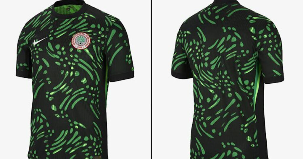 قميص نيجيريا الجديد لعام ٢٠٢٤