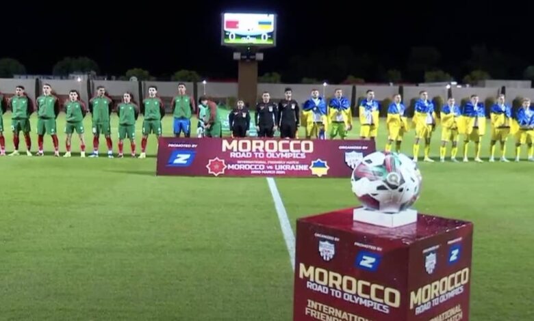 بث مباشر.. مشاهدة مباراة المغرب الأولمبي وأوكرانيا الأولمبي "الودية"