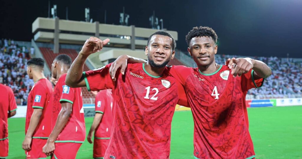 فرحة نجوم منتخب عمان بالفوز على ماليزيا في تصفيات كأس العالم 2026