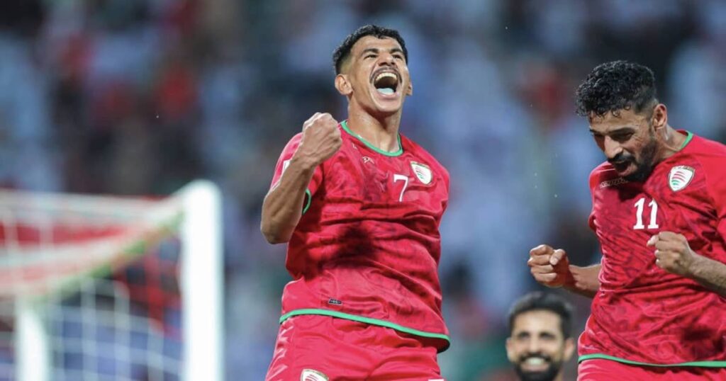 عصام الصبحي يسجل لعمان أمام ماليزيا في تصفيات كأس العالم 2026