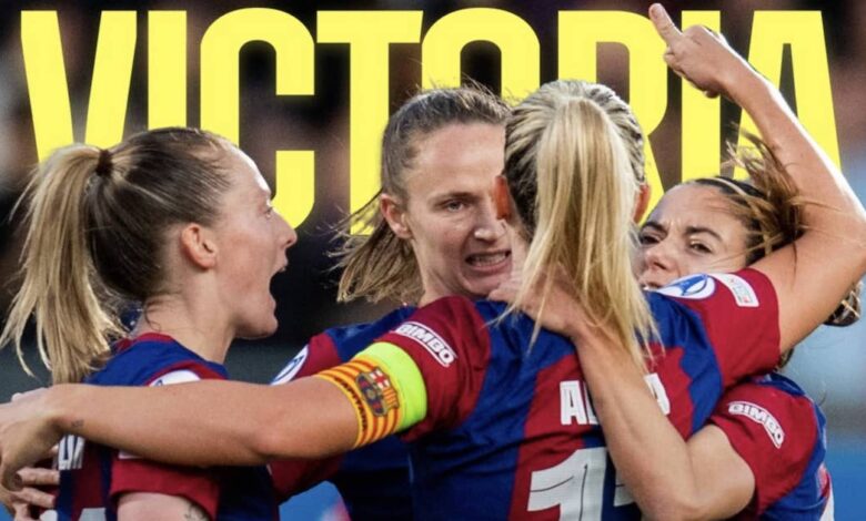 بثلاثية في بران النرويجي.. سيدات برشلونة يبلغن نصف نهائي دوري أبطال أوروبا