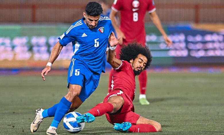 المعز علي يُنجز مهمة قطر في الكويت بالتأهل إلى المرحلة الثالثة