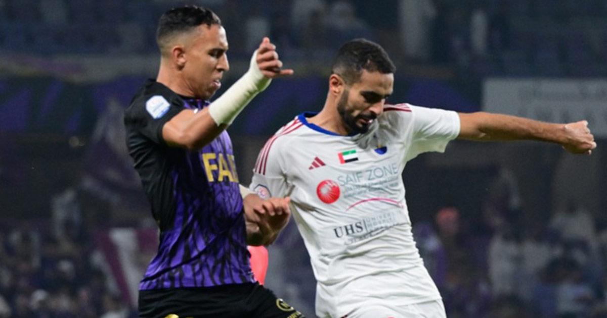 الشارقة يعطل العين عن ملاحقة الوصل بإجباره على التعادل