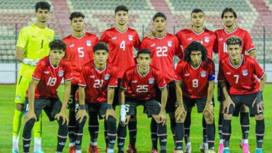 منتخب مصر للشباب يتعادل مع تونس في ختام الدورة الودية بالجزائر