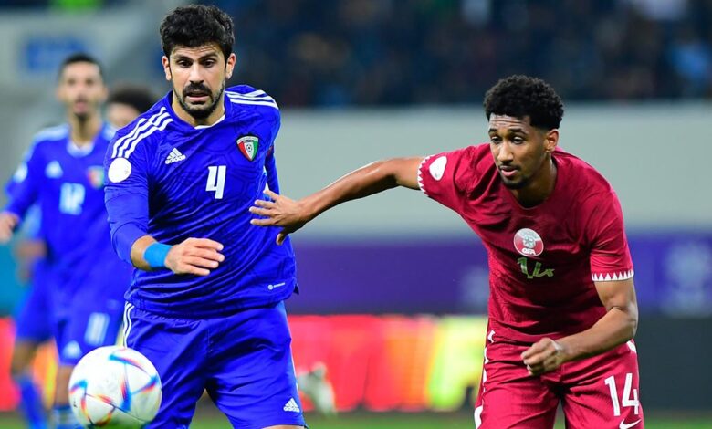 موعد مباراة قطر والكويت في تصفيات كأس العالم والقنوات الناقلة