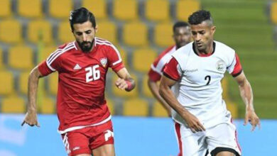 موعد مباراة الإمارات واليمن في تصفيات كأس العالم والقنوات الناقلة