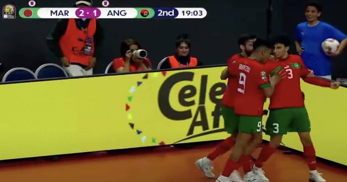 منتخب صالات المغرب يتجاوز أنغولا بخماسية في افتتاح كأس أمم إفريقيا 2024 منتخب صالات المغرب يتجاوز أنغولا بخماسية في افتتاح كأس أمم إفريقيا 2024