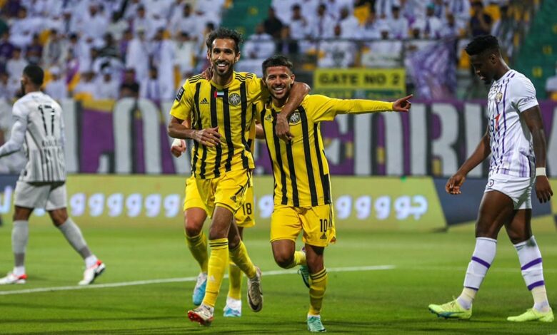 اتحاد كلباء يصعق العين بثنائية "قائدي" ويبلغ نصف نهائي كأس رئيس دولة الإمارات