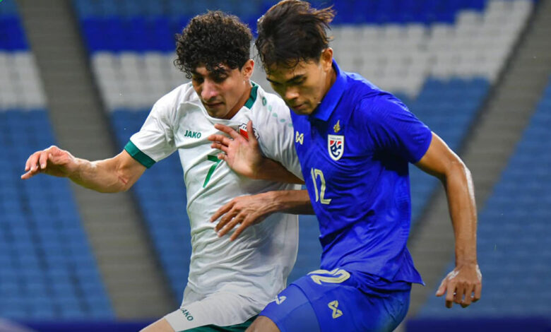 سقوط مفاجئ لأولمبي العراق أمام تايلاند في كأس آسيا تحت 23 سنة