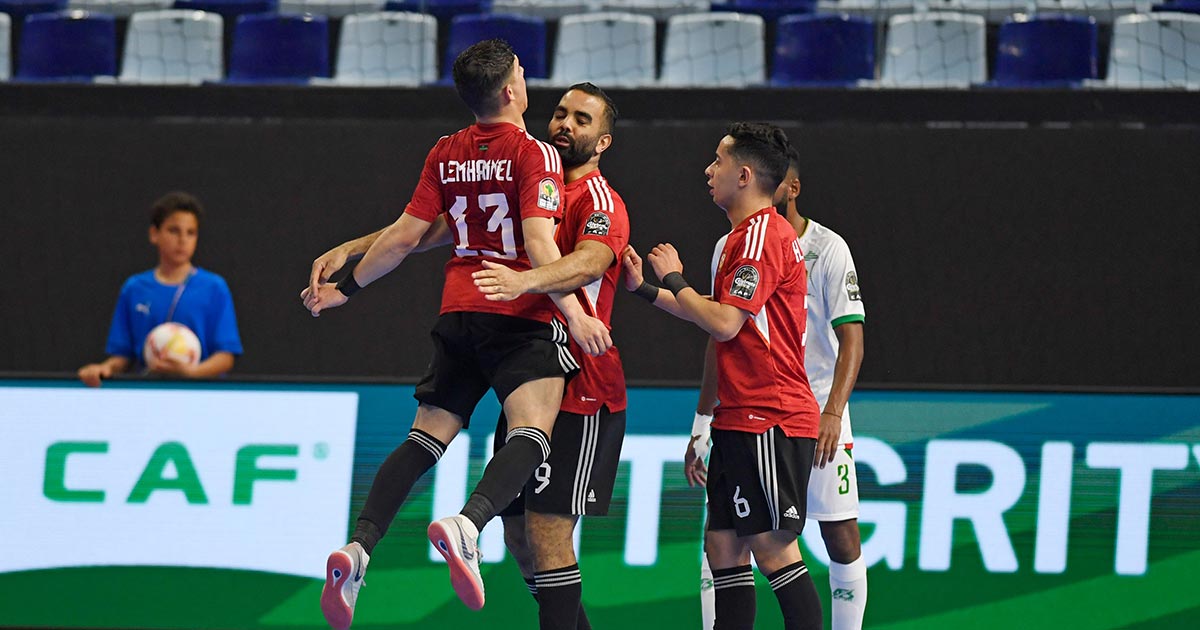 ليبيا تنعش آمالها في كأس إفريقيا للصالات بفوزٍ صعب على موريتانيا ليبيا تنعش آمالها في كأس إفريقيا للصالات بفوزٍ صعب على موريتانيا