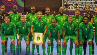 موريتانيا تحقق انتصارها التاريخي الأول في كأس إفريقيا للصالات