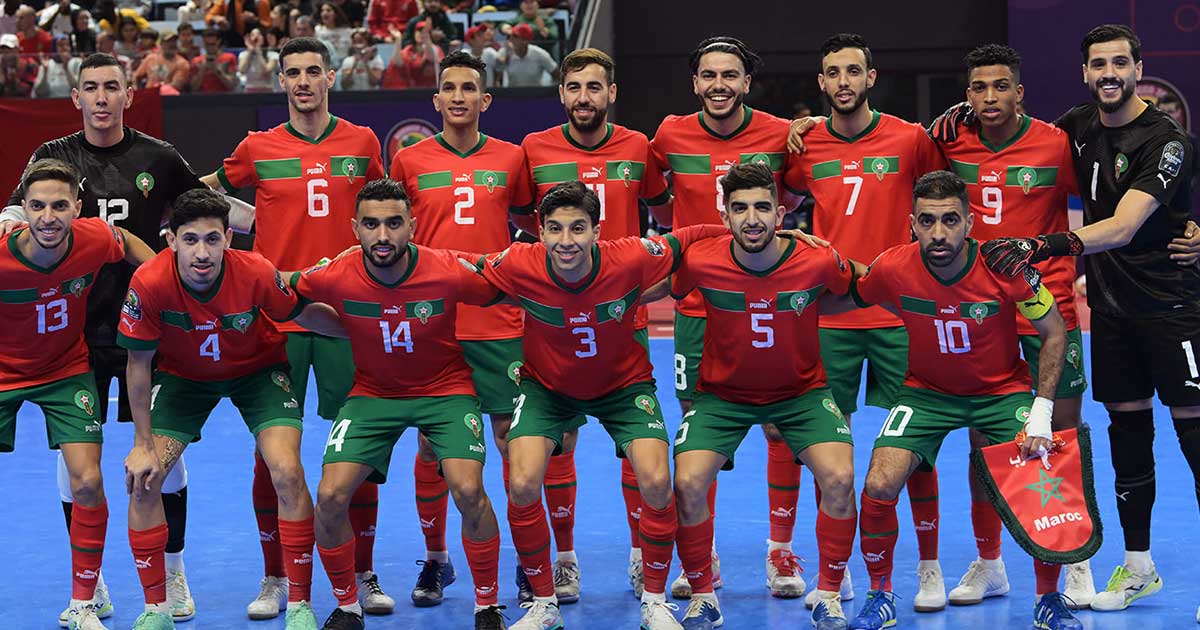 المغرب يترشح إلى نصف نهائي كأس إفريقيا للصالات Futsal المغرب يترشح إلى نصف نهائي كأس إفريقيا للصالات Futsal
