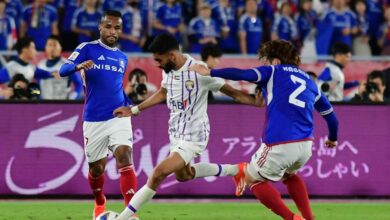 يوكوهاما يباغت العين في ذهاب نهائي دوري أبطال آسيا