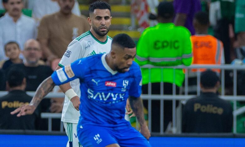 مالكوم يصعق الاهلي ويضع الهلال على بُعد نقطة من اللقب