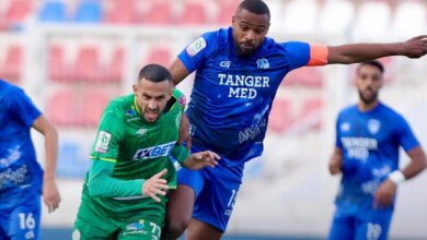 الرجاء يهزم اتحاد طنجة بالريمونتادا ويواصلة مطاردة الجيش الملكي