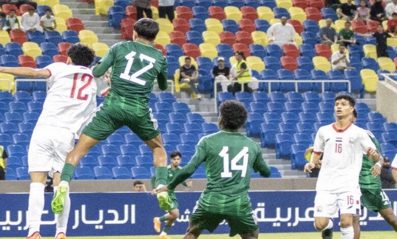 نتيجة مباراة السعودية واليمن في بطولة الديار العربية "غرب آسيا للشباب 2024"