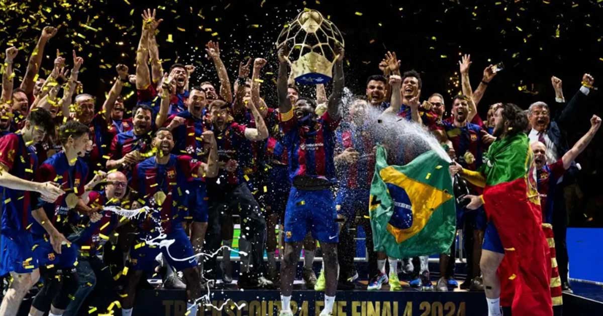 كرة يد.. برشلونة يظفر بلقب دوري الابطال للمرة الـ 12 والثالثة على التوالي