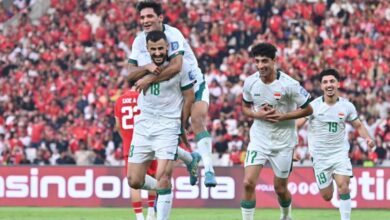 العراق يعود بالفوز من اندونيسيا ويحسم صدارة المجموعة