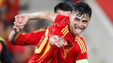 بيدري يتألق في انتصار اسبانيا الودي على ايرلندا الشمالية