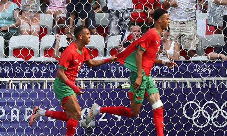 المغرب يحسم الانتصار في شوط واحد أمام العراق ويتأهل لربع نهائي الأولمبياد